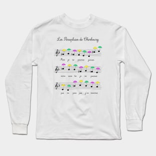 Umbrellas of Cherbourg cinema fan art music french new wave Catherine Deneuve Jacques Demy Long Sleeve T-Shirt